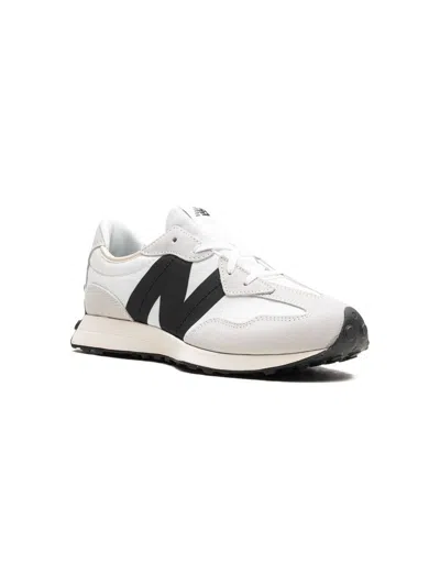 New Balance Kids' 327 "silver Birch With Black" Sneakers In White