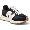 New Balance 327 Sneaker In Black/natural