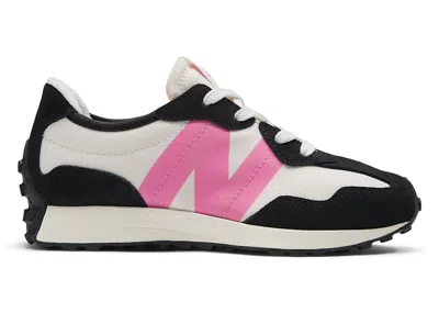 Pre-owned New Balance 327 Sneakers In Black/real Pink