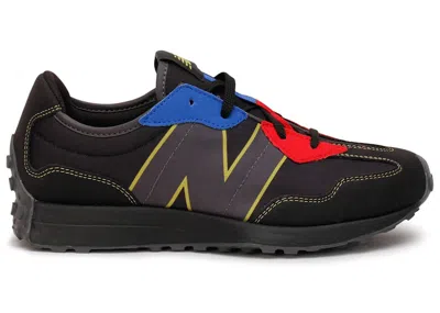 Pre-owned New Balance 327 Sneakers In Black/red/blue
