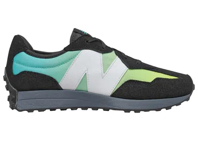 Pre-owned New Balance 327 Sneakers In Black/summer Jade