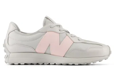 Pre-owned New Balance 327 Sneakers In Grey Matter/shell Pink