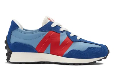 Pre-owned New Balance 327 Sneakers In Inkwell/true Red