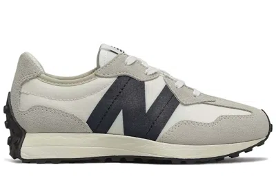 Pre-owned New Balance 327 Sneakers In Silver Birch/black