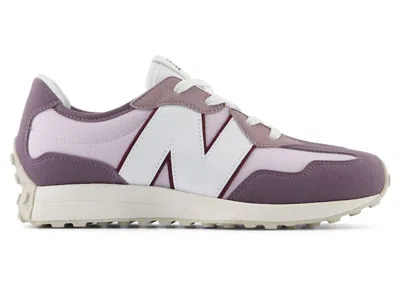 Pre-owned New Balance 327 Sneakers In Taro/white In Multi