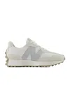 New Balance Gray 327 Sneakers In White