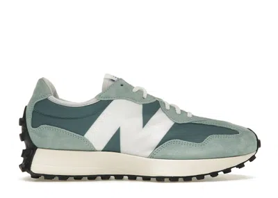 Pre-owned New Balance 327 Storm Blue Deep Sea (women's) Sneakers In Turqoise/white In Multi