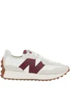 New Balance 327 Suede Sneakers In White