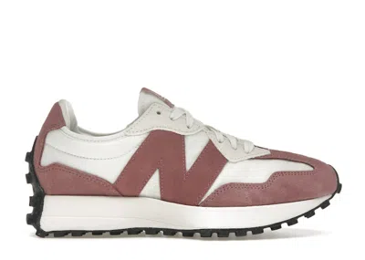 Pre-owned New Balance 327 Suede (women's) Sneakers In Pink/white In Multi