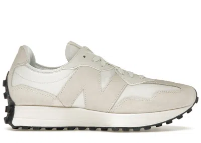 Pre-owned New Balance 327 Suede (women's) Sneakers In White/sea Salt