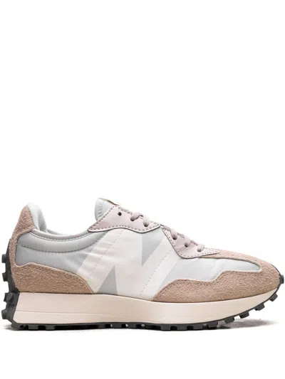 New Balance 327 "white/chocolate" Sneakers In Pink