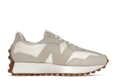 Pre-owned New Balance 327 (women's) Sneakers In Beige White/gum/pink