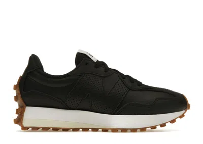 Pre-owned New Balance 327 (women's) Sneakers In Black/sea Salt