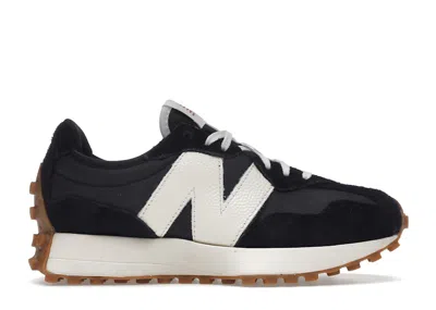 Pre-owned New Balance 327 (women's) Sneakers In Black/white/gum