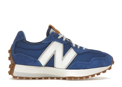 Pre-owned New Balance 327 (women's) Sneakers In Blue/white/silver In Multi