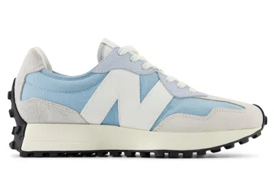 Pre-owned New Balance 327 (women's) Sneakers In Chrome Blue