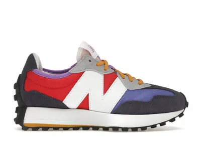 Pre-owned New Balance 327 (women's) Sneakers In Dark Mercury/aura/white