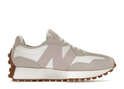 Pre-owned New Balance 327 (women's) Sneakers In Moonbeam/stone Pink/gum