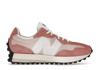 Pre-owned New Balance 327 (women's) Sneakers In Natural Pink/white