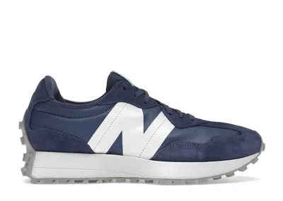 Pre-owned New Balance 327 (women's) Sneakers In Night Sky Blue/white