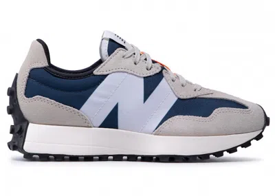 Pre-owned New Balance 327 (women's) Sneakers In Outerspace/light Grey In Gray