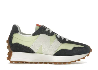 Pre-owned New Balance 327 (women's) Sneakers In Phantom/limelight In Multi