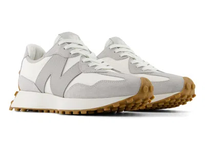 Pre-owned New Balance 327 (women's) Sneakers In Raincloud/reflection In Gray