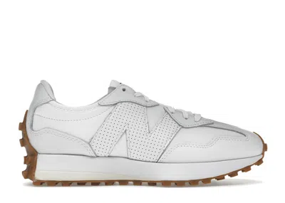 Pre-owned New Balance 327 (women's) Sneakers In Sea Salt/black/gum
