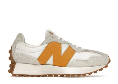 Pre-owned New Balance 327 (women's) Sneakers In Sea Salt/golden Hour/gum