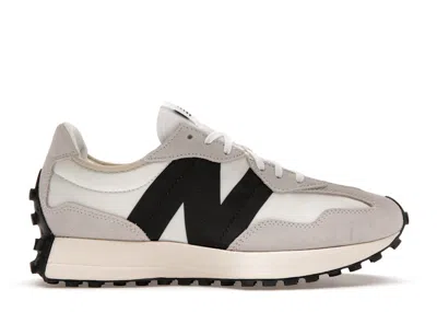 Pre-owned New Balance 327 (women's) Sneakers In Sea Salt/white/black In Multi