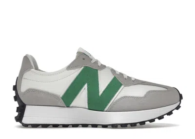 Pre-owned New Balance 327 (women's) Sneakers In White/grey/green