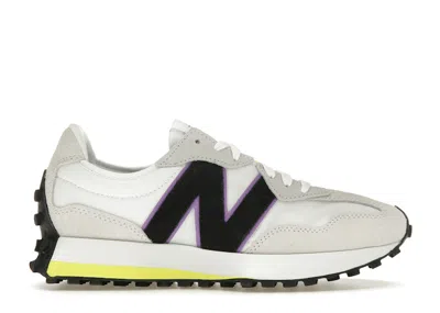 Pre-owned New Balance 327 Yellow (women's) Sneakers In Grey/white/reflection In Multi