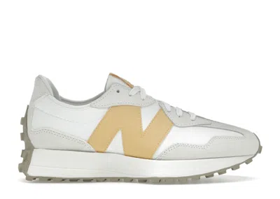 Pre-owned New Balance 327 Yellow (women's) Sneakers In Sea Salt/sand Dune In Multi