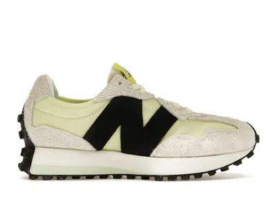 Pre-owned New Balance 327 Yellow (women's) Sneakers In White/black/grey In Multi