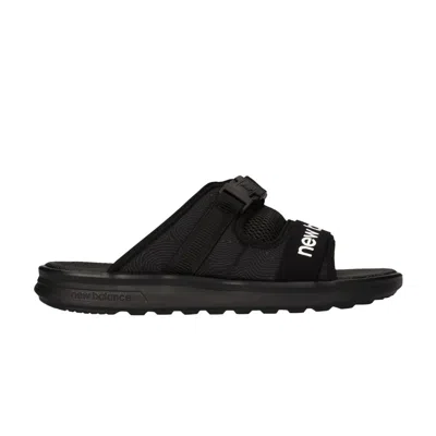 Pre-owned New Balance 330 Slides 'black White'