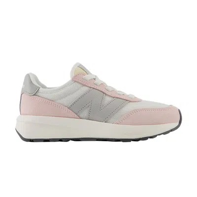 Pre-owned New Balance 370 Bungee Lace Little Kid Wide 'shell Pink' | Kid's Size 12