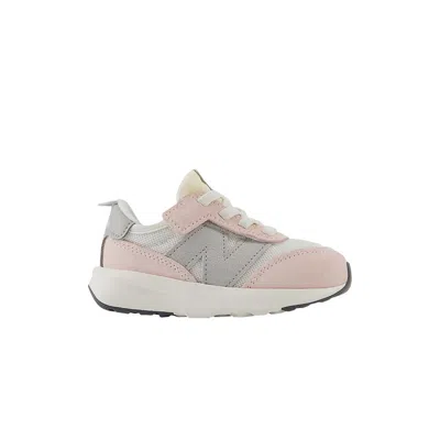 Pre-owned New Balance 370 New-b Hook & Loop Toddler Wide 'shell Pink' | Infant Size 10