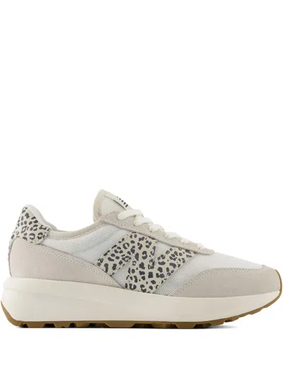 New Balance 370 Sneakers Mit Leoparden-print In Neutral