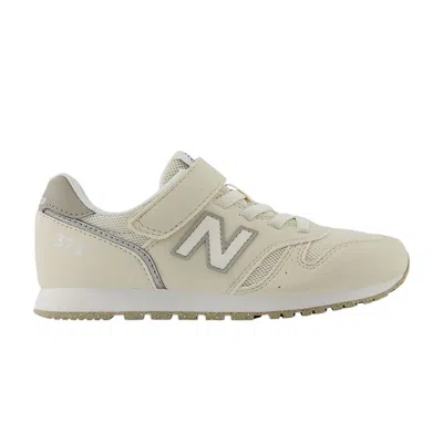 Pre-owned New Balance 373 Little Kid Wide 'beige Silver' | Cream | Kid's Size 11