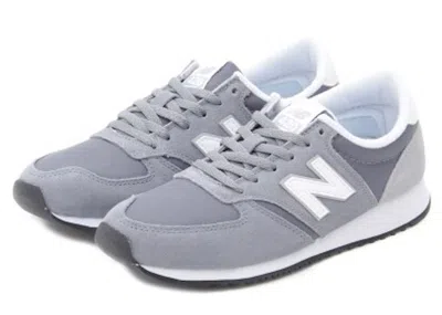 Pre-owned New Balance 420 (women's) Sneakers In Gunmetal/white/silver Mink