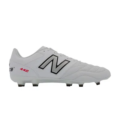 Pre-owned New Balance 442v2 Team Fg 2e Wide 'white Black'