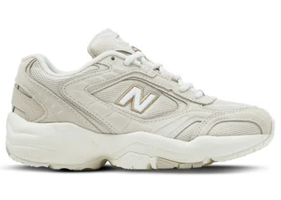 Pre-owned New Balance 452 (women's) Sneakers In Beige/calm Taupe In Brown