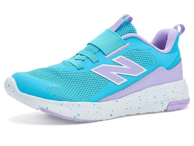 New Balance 468 Slip-on (little Kid) Kids Shoes Blue Glaze/lilac Glo: 13.5 Little Kid M
