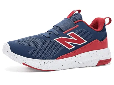 New Balance 468 Slip-on (little Kid) Kids Shoes Nb Navy/true Red: 13.5 Little Kid M In Blue