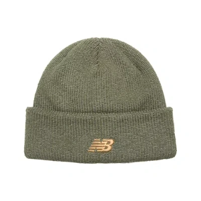 New Balance Unisex '47 Cuff Knit Hat In Green