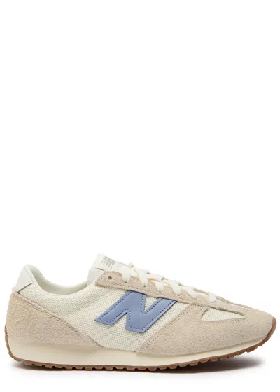 New Balance 471 Panelled Mesh-knit Sneakers In Beige