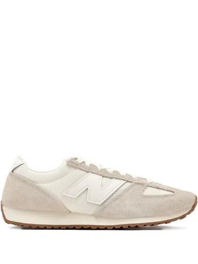 New Balance 471 Suede Leather Sneakers In Neutral