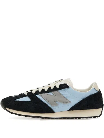 New Balance 471 Suede-panelled Sneakers In Blue