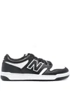 New Balance 480 Trainers, Leather In White