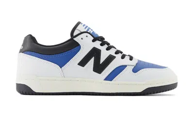 Pre-owned New Balance 480 Blue Agate In White/blue Agate/black